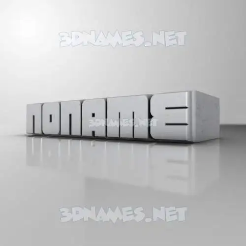 noname in White Metro style - 3D name wallpaper noname in White Metro style - 3D name wallpaper