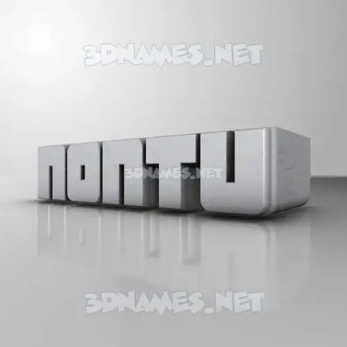 nontu in White Metro style - 3D name wallpaper nontu in White Metro style - 3D name wallpaper