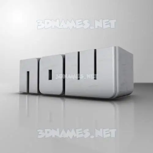 now in White Metro style - 3D name wallpaper now in White Metro style - 3D name wallpaper