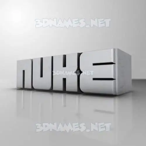 nuke in White Metro style - 3D name wallpaper nuke in White Metro style - 3D name wallpaper