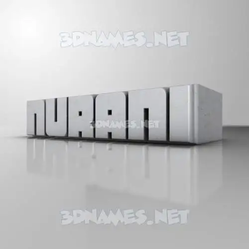 nurani in White Metro style - 3D name wallpaper nurani in White Metro style - 3D name wallpaper