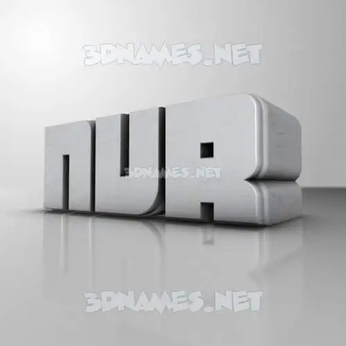 nvr in White Metro style - 3D name wallpaper nvr in White Metro style - 3D name wallpaper