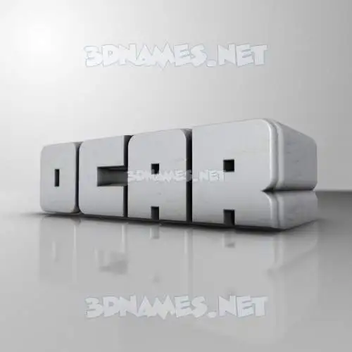 ocar in White Metro style - 3D name wallpaper ocar in White Metro style - 3D name wallpaper