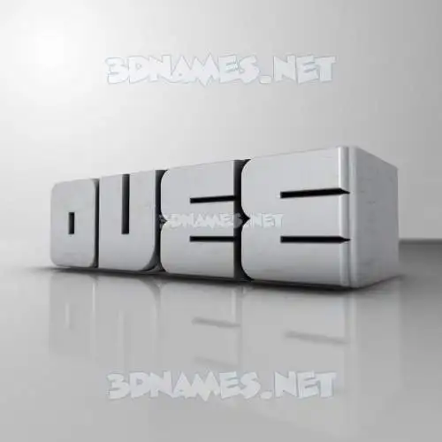 ovee in White Metro style - 3D name wallpaper ovee in White Metro style - 3D name wallpaper