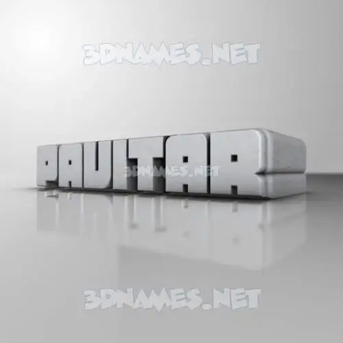 pavitar in White Metro style - 3D name wallpaper