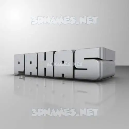 prkas in White Metro style - 3D name wallpaper prkas in White Metro style - 3D name wallpaper