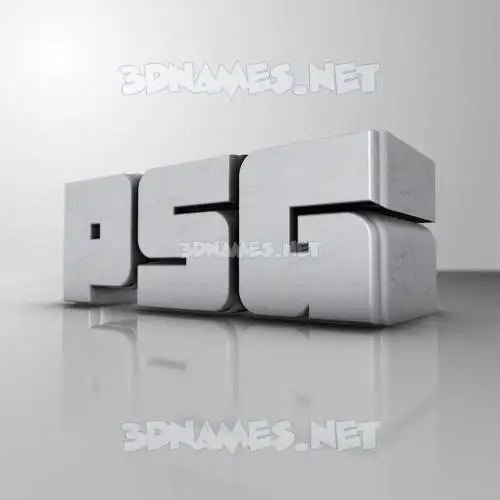 psg in White Metro style - 3D name wallpaper psg in White Metro style - 3D name wallpaper
