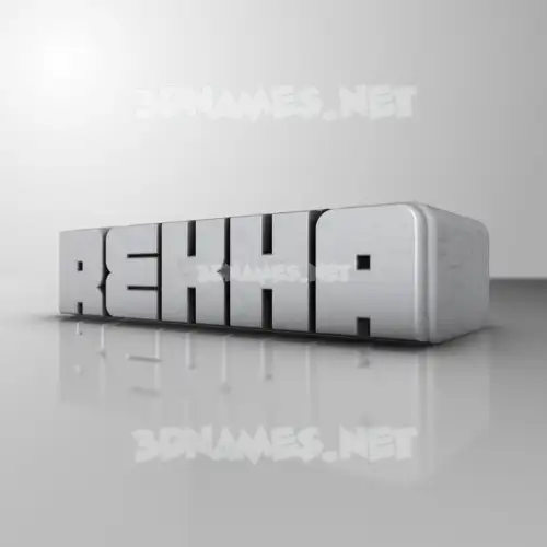 rekha in White Metro style - 3D name wallpaper rekha in White Metro style - 3D name wallpaper