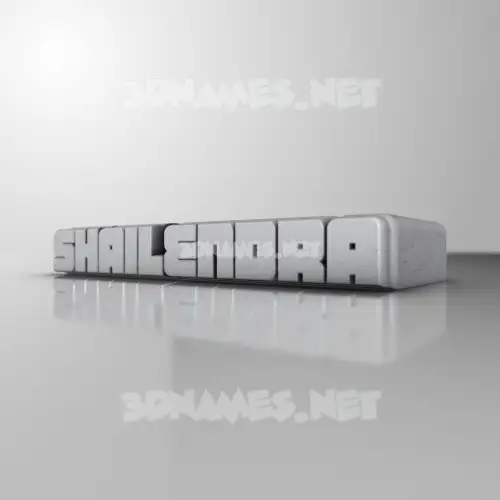 shailendra in White Metro style - 3D name wallpaper