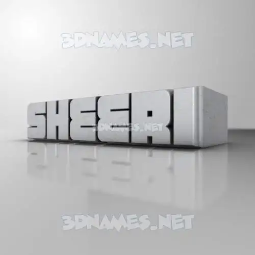 sheeri in White Metro style - 3D name wallpaper sheeri in White Metro style - 3D name wallpaper