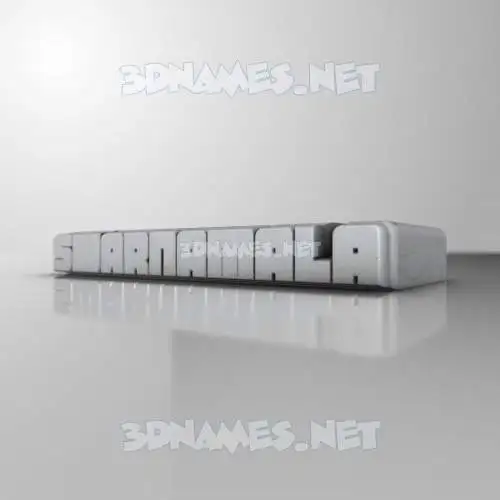 swarnamala in White Metro style - 3D name wallpaper