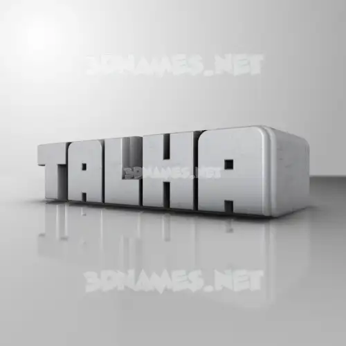 talha in White Metro style - 3D name wallpaper talha in White Metro style - 3D name wallpaper