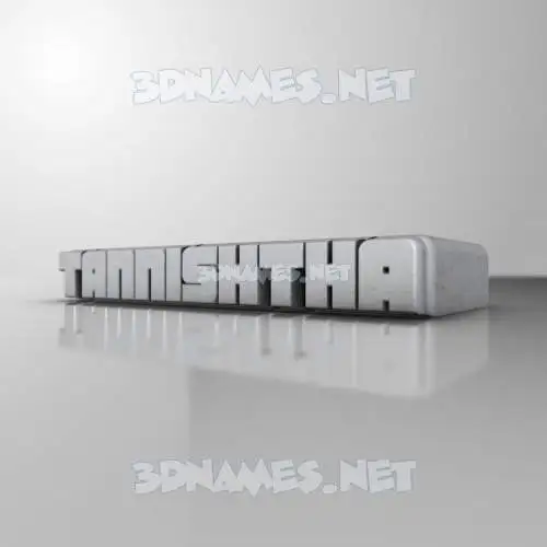 tannishtha in White Metro style - 3D name wallpaper tannishtha in White Metro style - 3D name wallpaper
