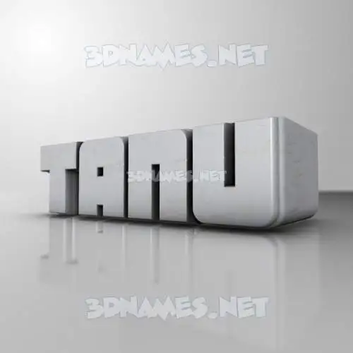 tanu in White Metro style - 3D name wallpaper tanu in White Metro style - 3D name wallpaper