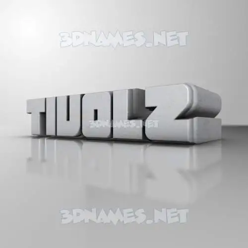 tivolz in White Metro style - 3D name wallpaper tivolz in White Metro style - 3D name wallpaper
