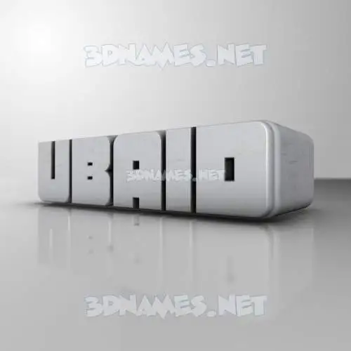 ubaid in White Metro style - 3D name wallpaper ubaid in White Metro style - 3D name wallpaper
