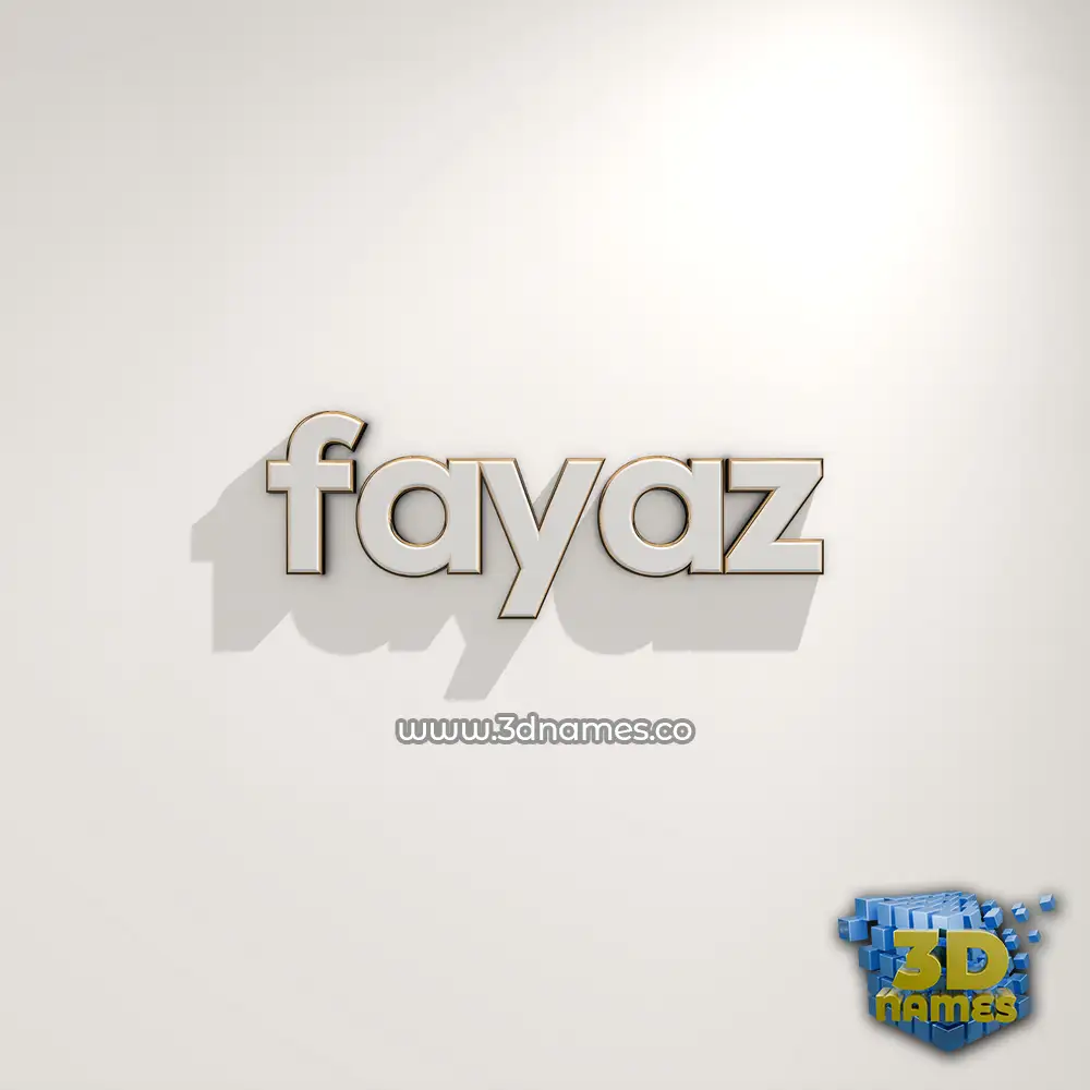 fayaz in White Logo Warm style - 3D name wallpaper fayaz in White Logo Warm style - 3D name wallpaper