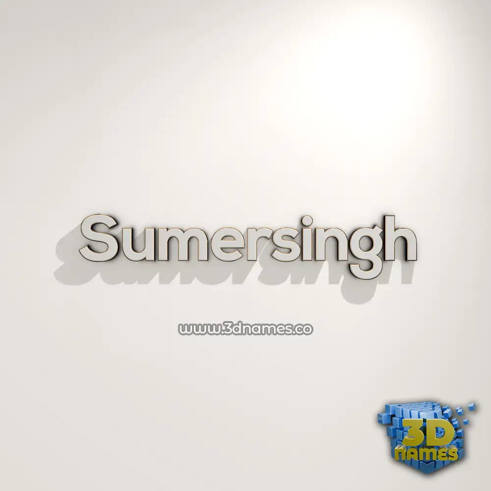 sumersingh in White Logo Warm style - 3D name wallpaper sumersingh in White Logo Warm style - 3D name wallpaper