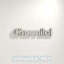 chunnilal in White Logo Warm style - 3D name wallpaper