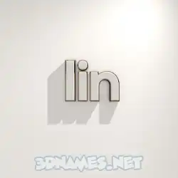 iin in White Logo Warm style - 3D name wallpaper
