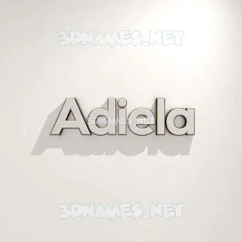 adiela in White Logo Warm style - 3D name wallpaper adiela in White Logo Warm style - 3D name wallpaper