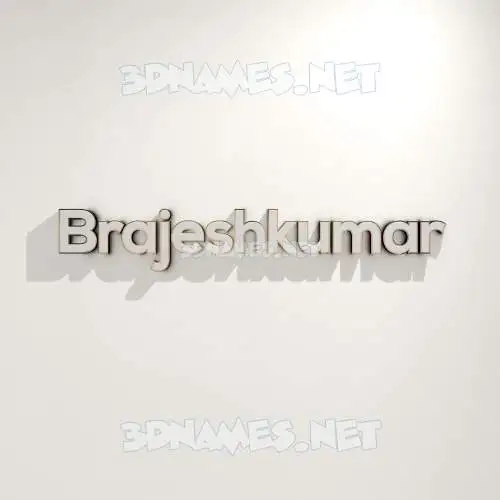 brajeshkumar in White Logo Warm style - 3D name wallpaper brajeshkumar in White Logo Warm style - 3D name wallpaper