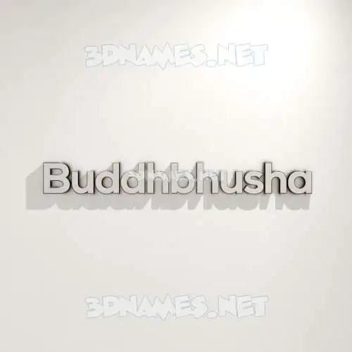buddhbhusha in White Logo Warm style - 3D name wallpaper buddhbhusha in White Logo Warm style - 3D name wallpaper