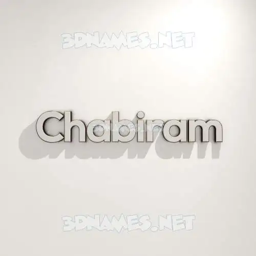 chabiram in White Logo Warm style - 3D name wallpaper chabiram in White Logo Warm style - 3D name wallpaper