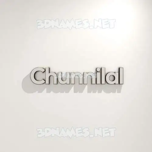chunnilal in White Logo Warm style - 3D name wallpaper chunnilal in White Logo Warm style - 3D name wallpaper
