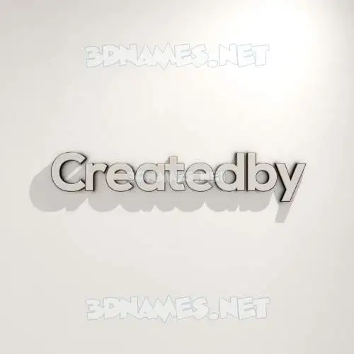 createdby in White Logo Warm style - 3D name wallpaper createdby in White Logo Warm style - 3D name wallpaper