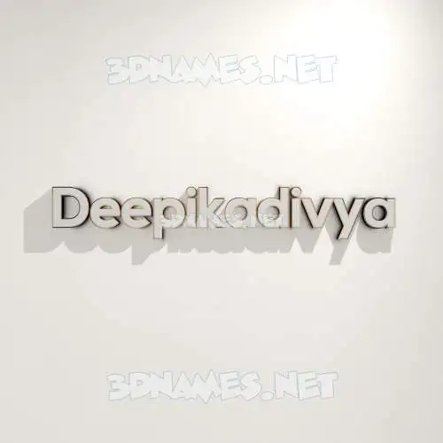 deepikadivya in White Logo Warm style - 3D name wallpaper deepikadivya in White Logo Warm style - 3D name wallpaper