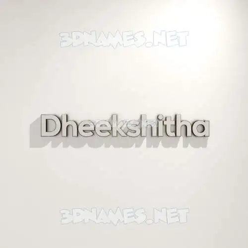 dheekshitha in White Logo Warm style - 3D name wallpaper dheekshitha in White Logo Warm style - 3D name wallpaper