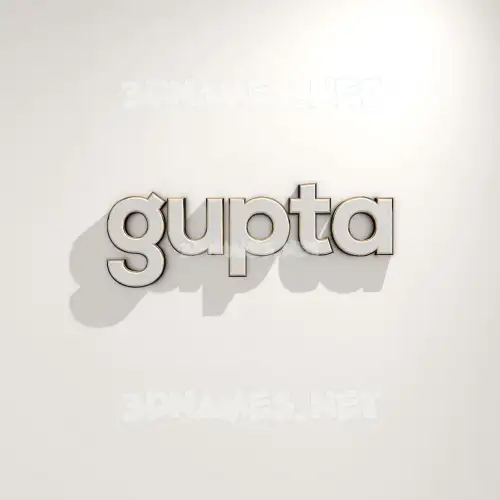 gupta in White Logo Warm style - 3D name wallpaper gupta in White Logo Warm style - 3D name wallpaper