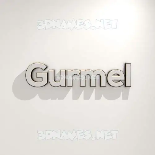 gurmel in White Logo Warm style - 3D name wallpaper gurmel in White Logo Warm style - 3D name wallpaper