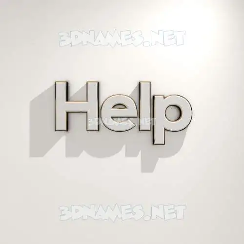 help in White Logo Warm style - 3D name wallpaper help in White Logo Warm style - 3D name wallpaper