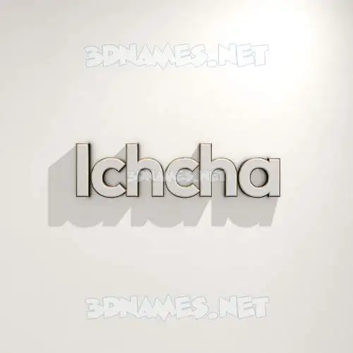 ichcha in White Logo Warm style - 3D name wallpaper ichcha in White Logo Warm style - 3D name wallpaper