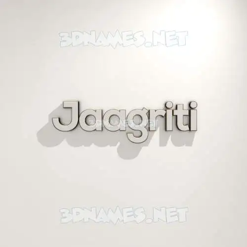jaagriti in White Logo Warm style - 3D name wallpaper jaagriti in White Logo Warm style - 3D name wallpaper