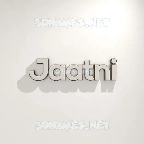 jaatni in White Logo Warm style - 3D name wallpaper jaatni in White Logo Warm style - 3D name wallpaper