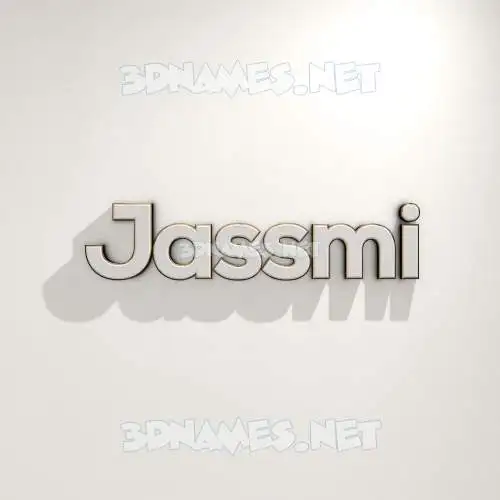jassmi in White Logo Warm style - 3D name wallpaper jassmi in White Logo Warm style - 3D name wallpaper