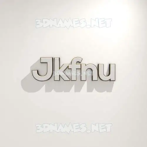 jkfnu in White Logo Warm style - 3D name wallpaper jkfnu in White Logo Warm style - 3D name wallpaper