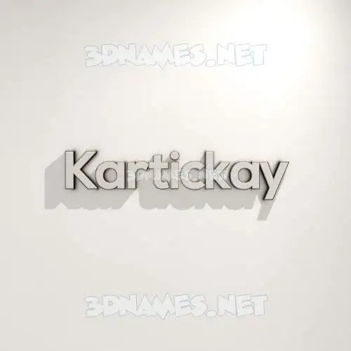 kartickay in White Logo Warm style - 3D name wallpaper kartickay in White Logo Warm style - 3D name wallpaper