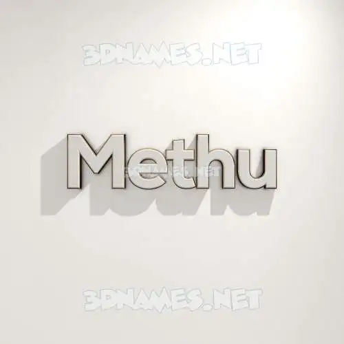 methu in White Logo Warm style - 3D name wallpaper methu in White Logo Warm style - 3D name wallpaper