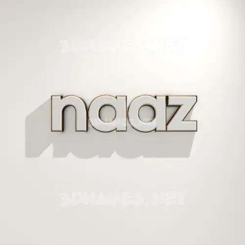 naaz in White Logo Warm style - 3D name wallpaper naaz in White Logo Warm style - 3D name wallpaper