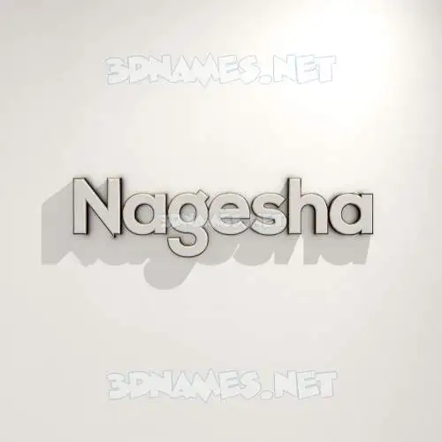 nagesha in White Logo Warm style - 3D name wallpaper nagesha in White Logo Warm style - 3D name wallpaper