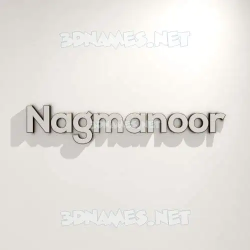 nagmanoor in White Logo Warm style - 3D name wallpaper nagmanoor in White Logo Warm style - 3D name wallpaper