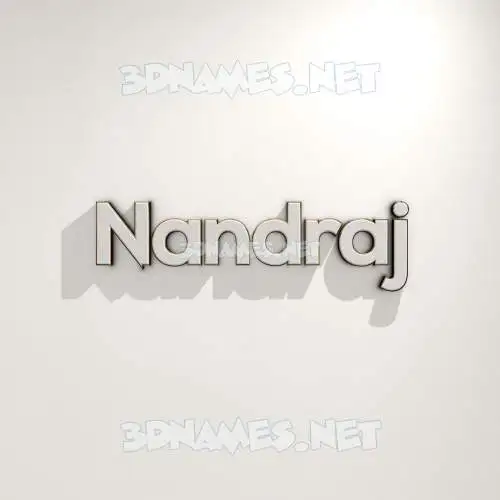 nandraj in White Logo Warm style - 3D name wallpaper nandraj in White Logo Warm style - 3D name wallpaper