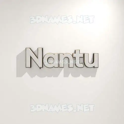 nantu in White Logo Warm style - 3D name wallpaper nantu in White Logo Warm style - 3D name wallpaper