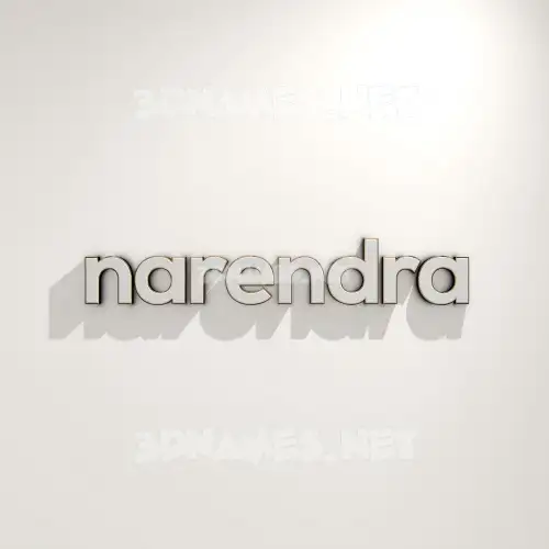 narendra in White Logo Warm style - 3D name wallpaper narendra in White Logo Warm style - 3D name wallpaper