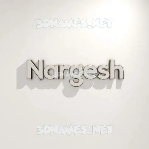 nargesh in White Logo Warm style - 3D name wallpaper nargesh in White Logo Warm style - 3D name wallpaper