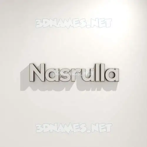 nasrulla in White Logo Warm style - 3D name wallpaper nasrulla in White Logo Warm style - 3D name wallpaper